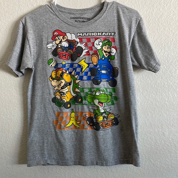 Other - 🏁Gently used Mariokart race car T-shirt (Boys) XL🏁